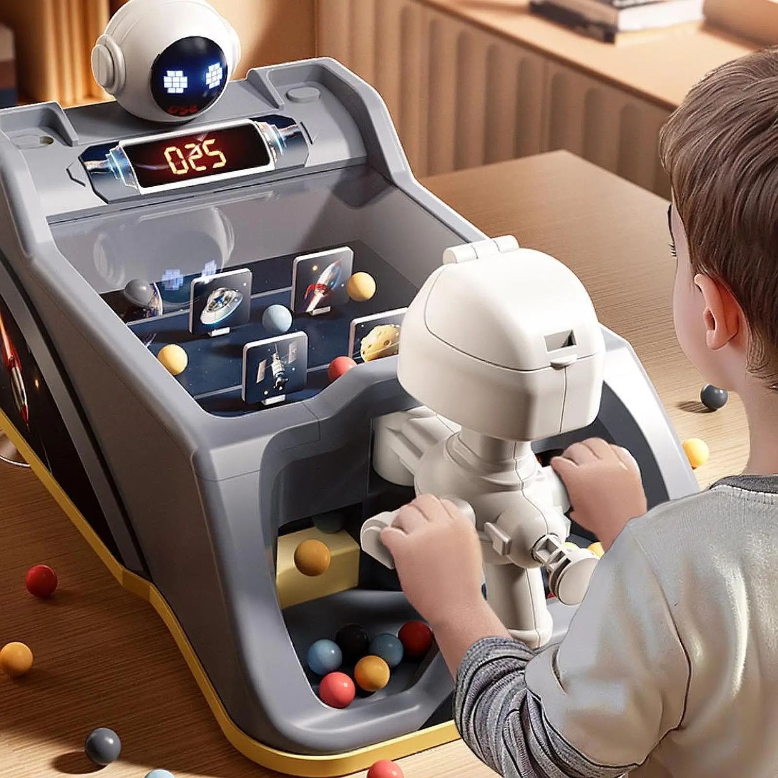 Juego de Pinball para niños, juego de mesa multifunción, regalos de cumpleaños, juego interactivo portátil, rompecabezas educativo, desafío para niños