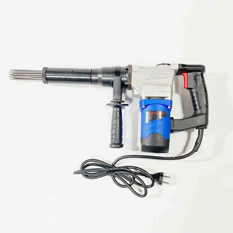 IMPA591201/591203 Electric Needle Descaler 2000W Marine, Portable Rust Removal with Scraper & Blaster for Hull Maintenance