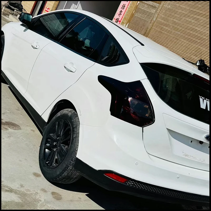 

Car Styling For Ford Focus Hatchback 2012-2017 Rear Triangle Window Blind Shades Louver Vent Cover Sticker Trim Auto Accessories
