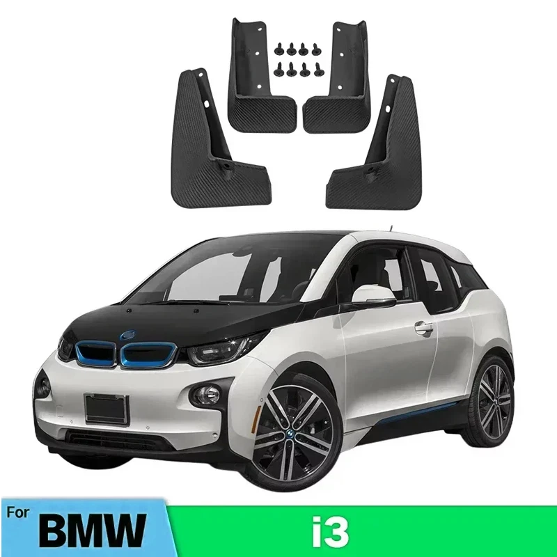 Schmutzfänger für BMW I3 2013–2021, Kotflügel, Schmutzfänger, Spritzschutz, Vorder- und Hinterräder, Kotflügel, Autozubehör, 4 Stück