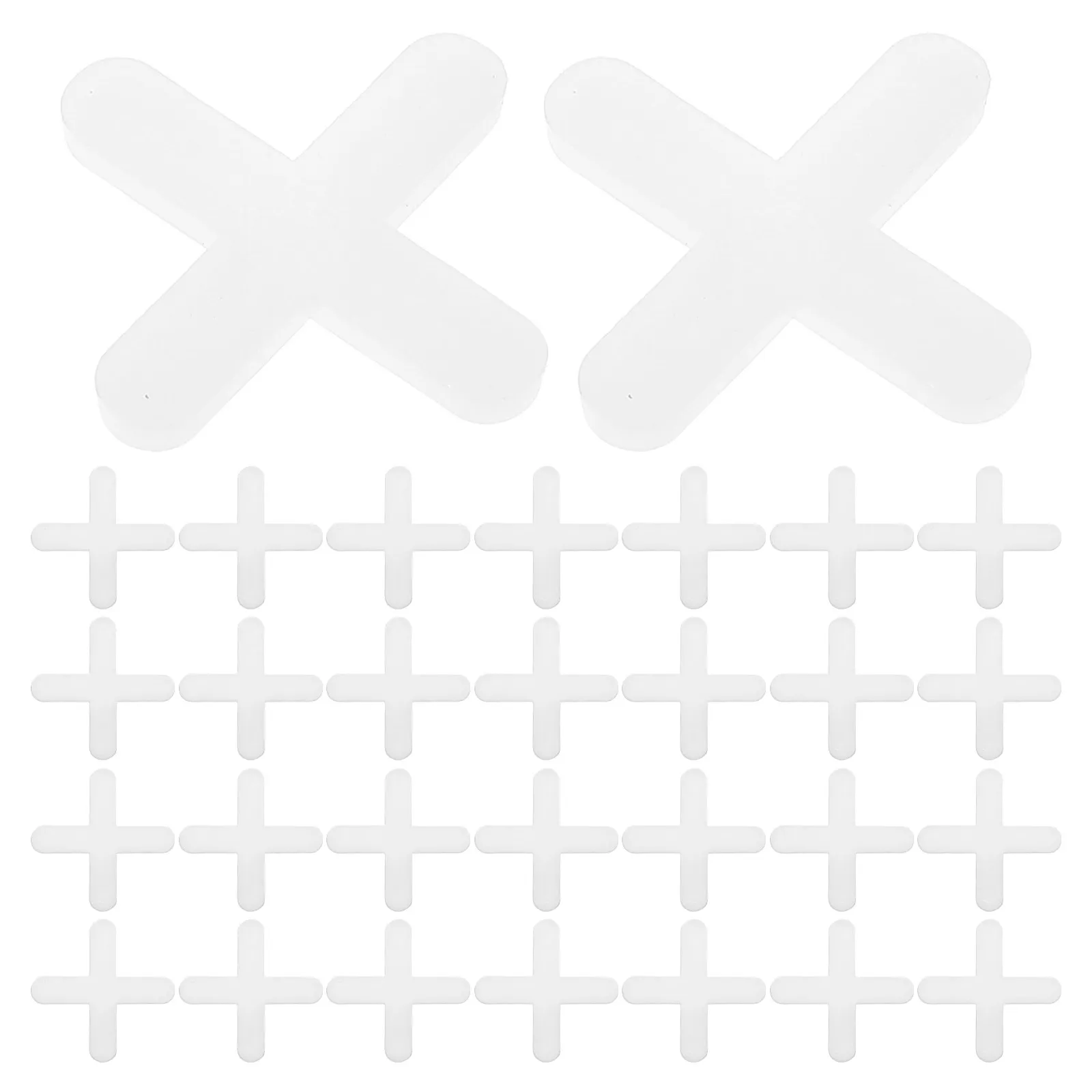 500Pcs Tile Leveling Clips Spacer Cross Floor Wall 4Mm Tile Alignment Tool Adjustable Reusable Installation System