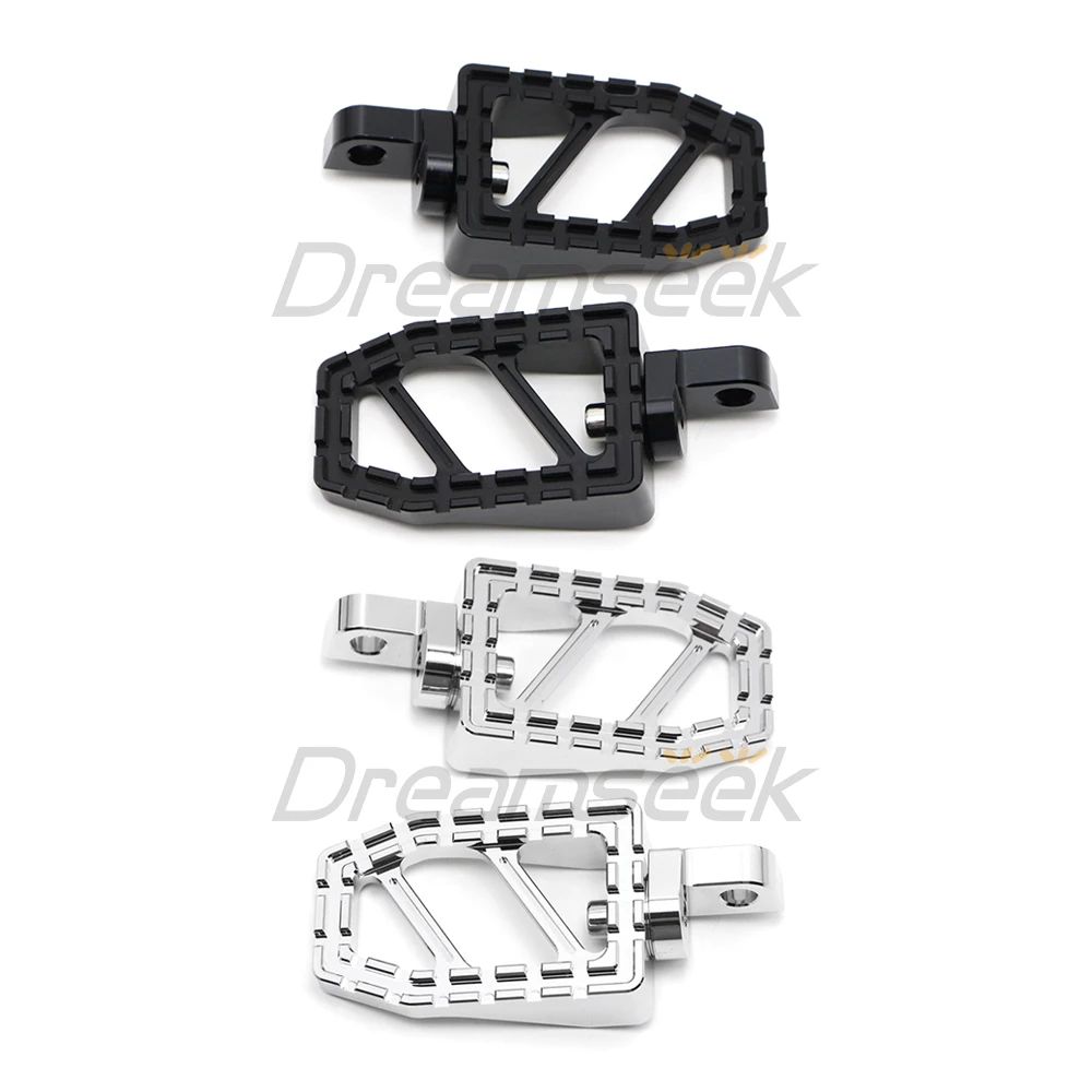 Footrest Foot Pegs Foot Pedals for Harley Sportster XL883L XL1200X Softail FXSB FXSE Motorcycle Wide Footpeg Foot Rests CNC