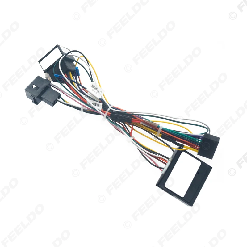 16 دبوس سيارة أندرويد ستيريو الأسلاك تسخير لسيتروين C-QUATR/C-4 مستوى الكسوة المنخفضة (10 ~ 18) تقليم منخفض مع CANbus #5