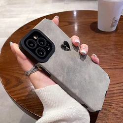 Split Love Heart Silicone Leather Case For Samsung Galaxy S22 S21 A54 A34 A53 A51 A52 A23 A32 A31 A71 A72 A73 A14 A13 A12 A21S