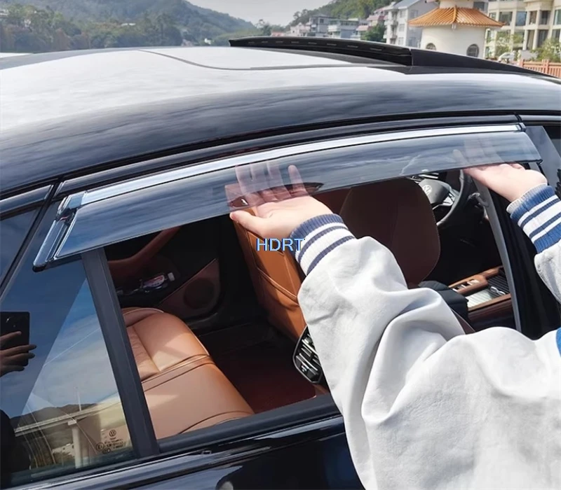 For Volkswagen Passat B9 VW Magotan 2024 + Car Styling Window Deflector Sun Rain Visor Awning Shelter Weather Shield Accessories