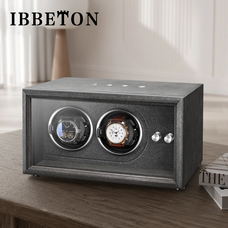 

IBBETON watch home pendulum watch automatic pendulum rotation watch automatic pendulum rotation place chain storage box