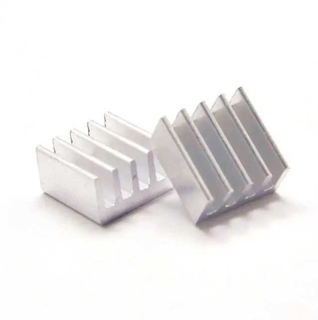 10 pcs 8.8*8.8*5mm Heatsink Radiator Cooling Fin Aluminum Heat Sink for Chip, LED, Power IC Transistor, Module