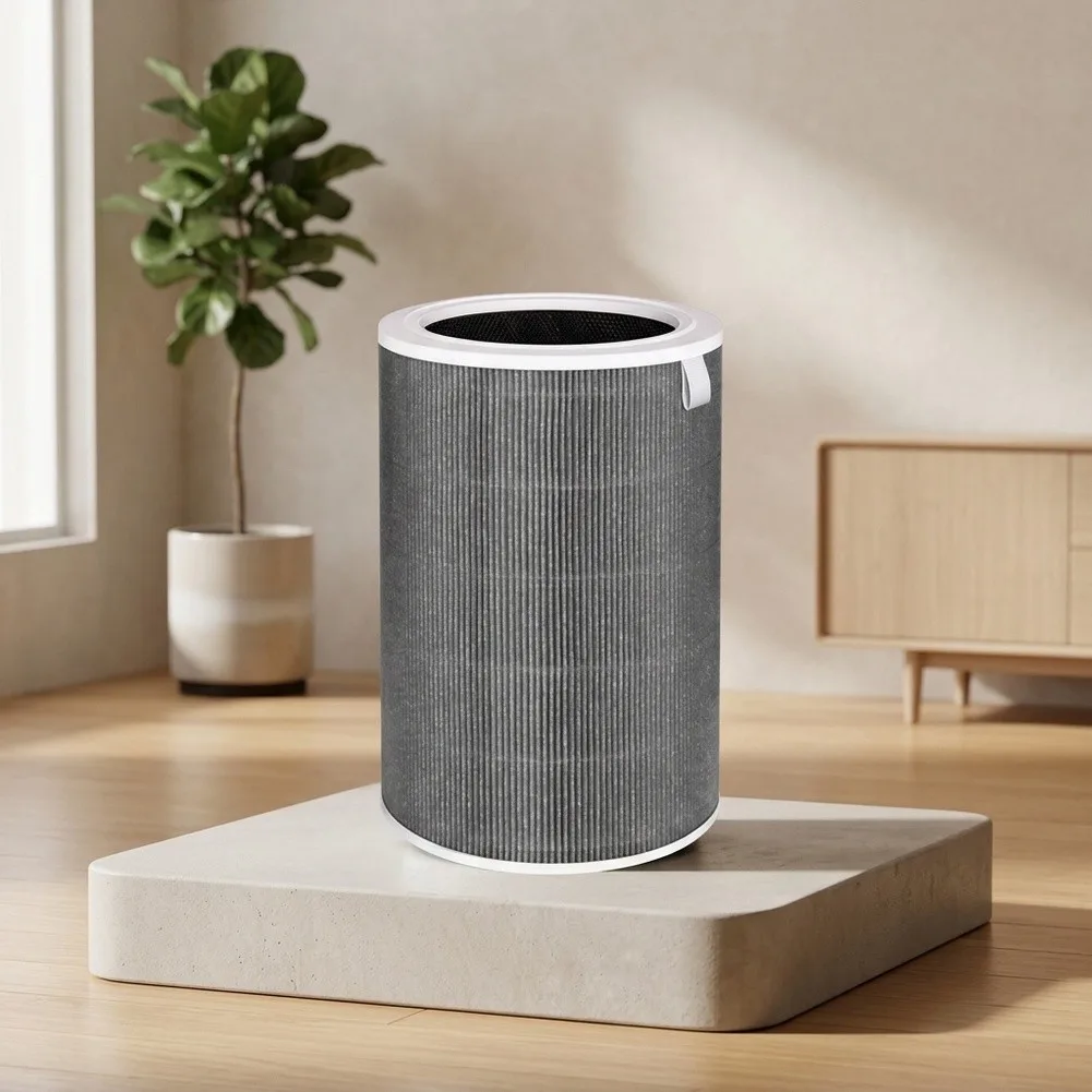HEPA Air Purifier Filter for XiaoFor For Air Purifier 123 for Pro 45 for Series with Activated Carbon 20 x 20 x 29 cm Gray