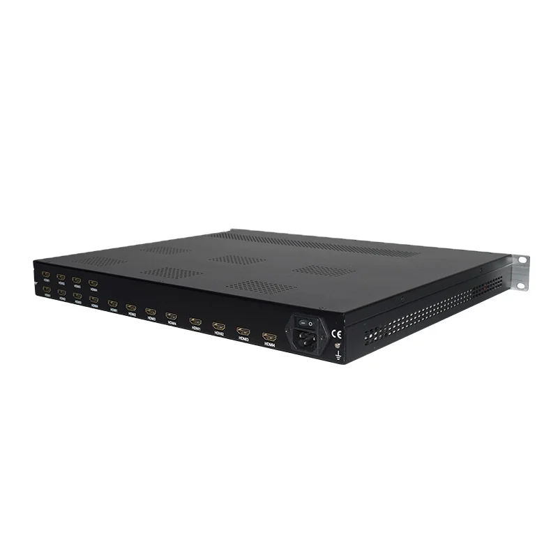 FHD 1080P H.264/H.265 Video Encoder IP Input with RF Modulation TS Over DVB-ASI for ATSC/ISDB-T/DVB Digital TV System