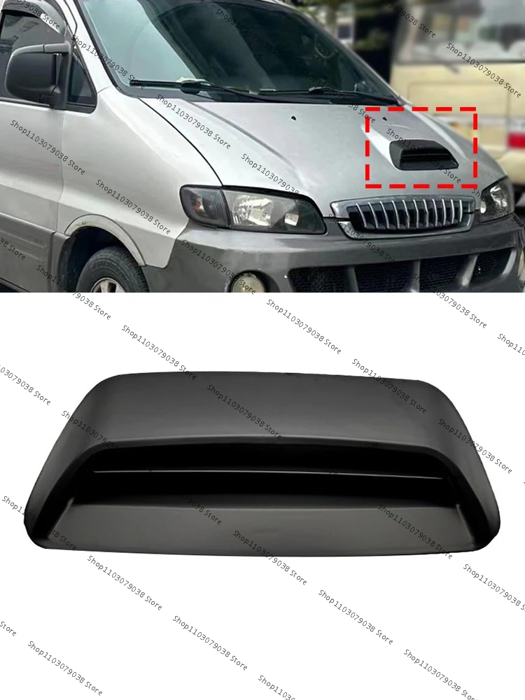 For Hyundai H1 Starex SVX 1997 1998 1999 2000 2001-2007 Car Air Flow Intake Vent Bonnet Cap Car Front Hood Scoop Cover Trim