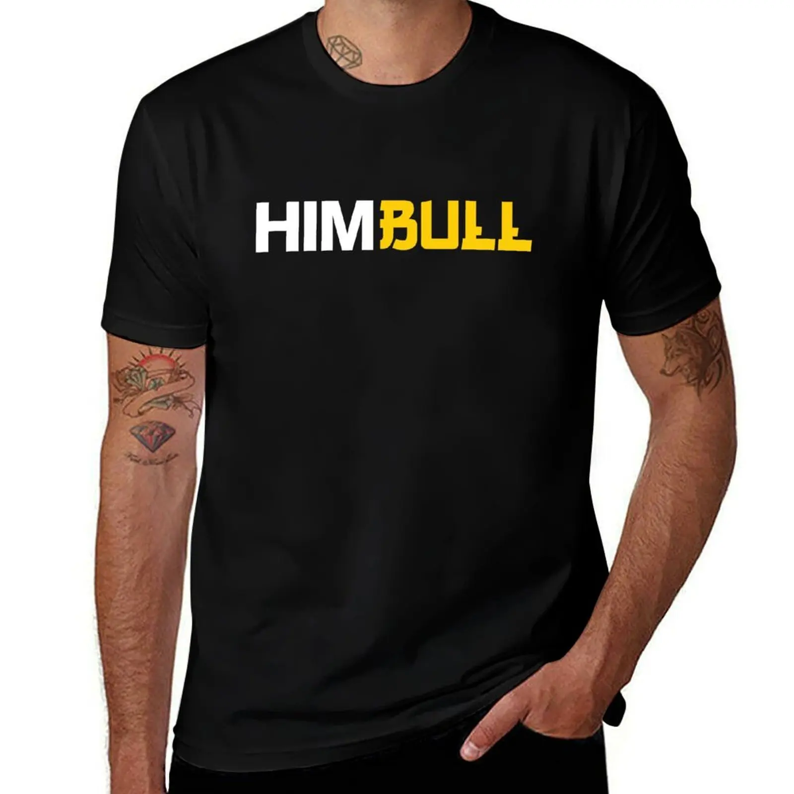 HimBull Apparel - White Letter v.2 (Won't appear on some specific color products) T-Shirt Labor Work Casual T-Shirt