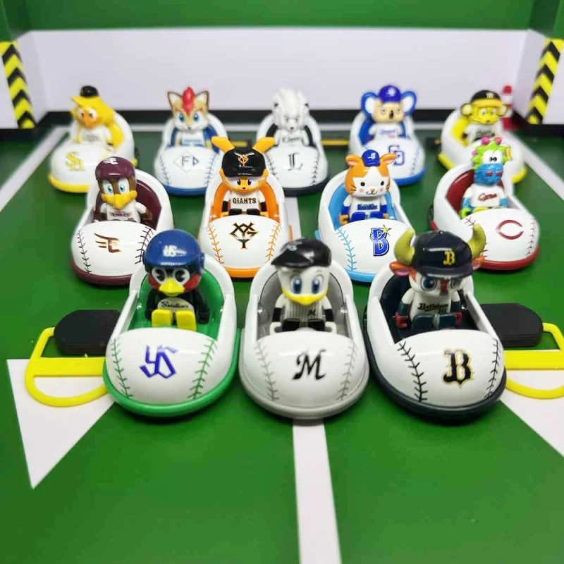 

Tomy Japanese Version Baseball League 90th Anniversary NPL12 Teams Mascot Car Toy Non-Radio Controlled Model Vehicle