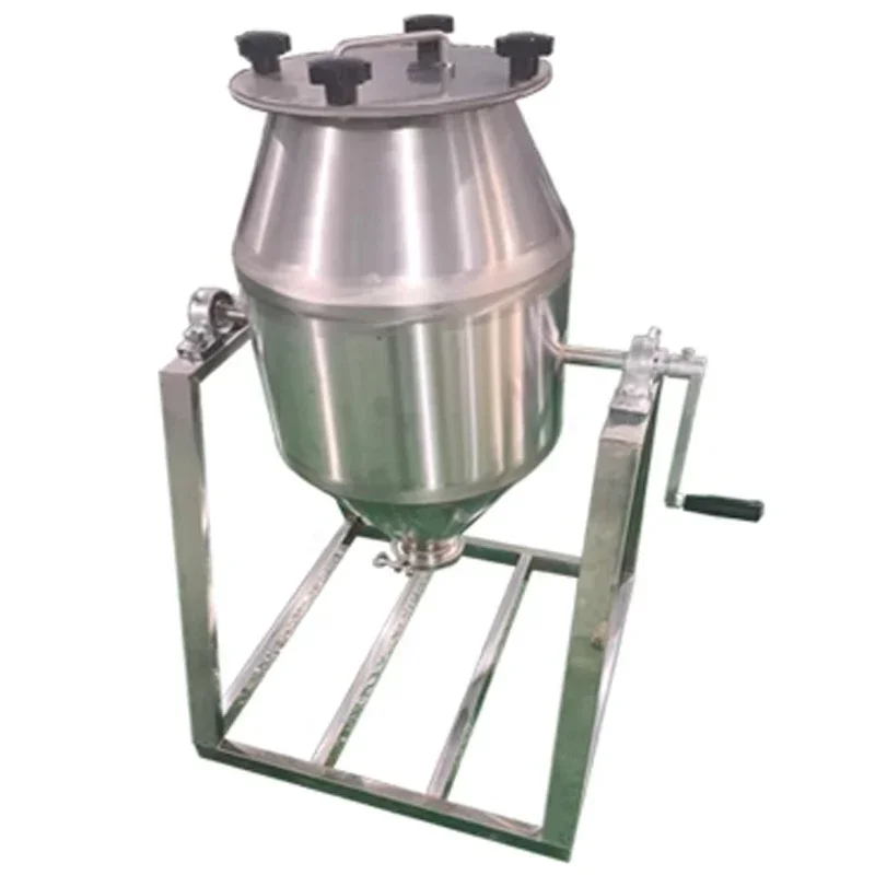 Small Powder Mixing hine Herb Nutrition Animal Feed Powder Mixer Commercial Home Food Powder Premix Blender hine