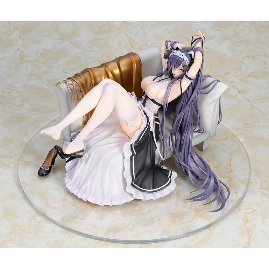 【Presale】Azur Lane August Von Perceval Maid Witch Handmade Reservation Collectible Anime Model Action Figure Christmas For Kids