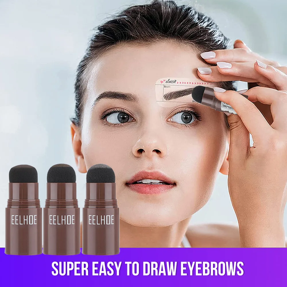 One Step Eyebrow Stamp Shaping Set maquillajes para mujer Enhancer Waterproof Makeup Beauty Products For Women Eye Brow Template