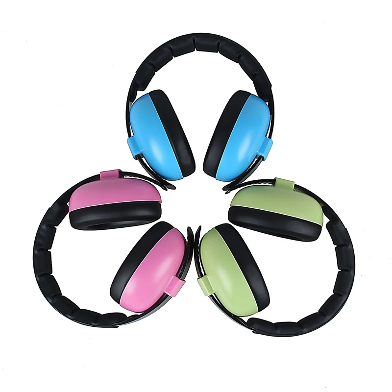 Baby Soundproof Earmuffs Earplugs Children Baby Protection Anti-noise Sleep Noise-cancelling Headphones Sleep Plane Silencer