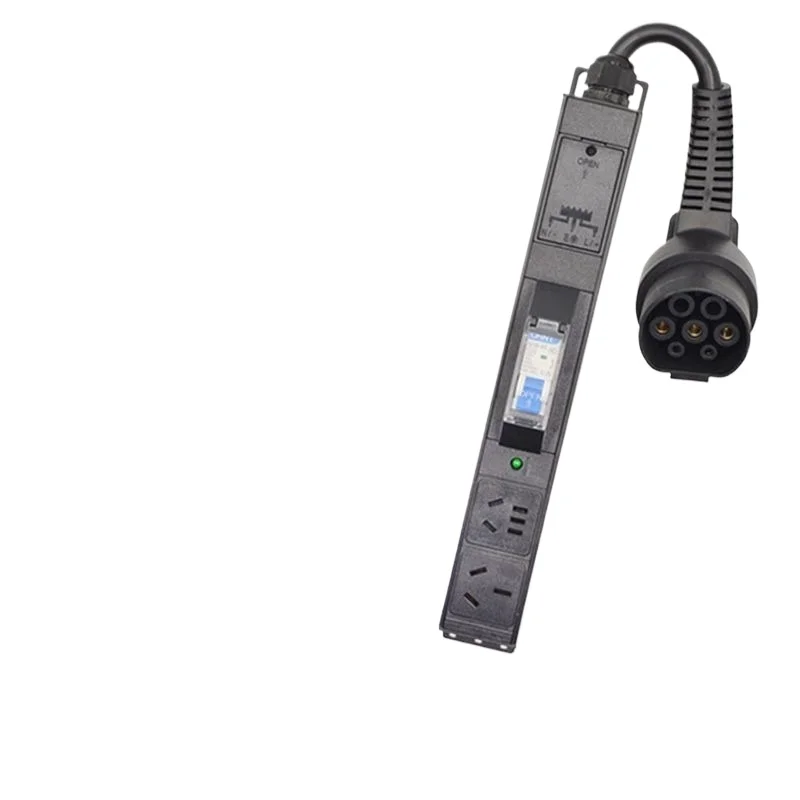 Charging pile, high-power electrical appliance, safe empty opening, double socket 220v AC conversion, row plug, RV electric moto