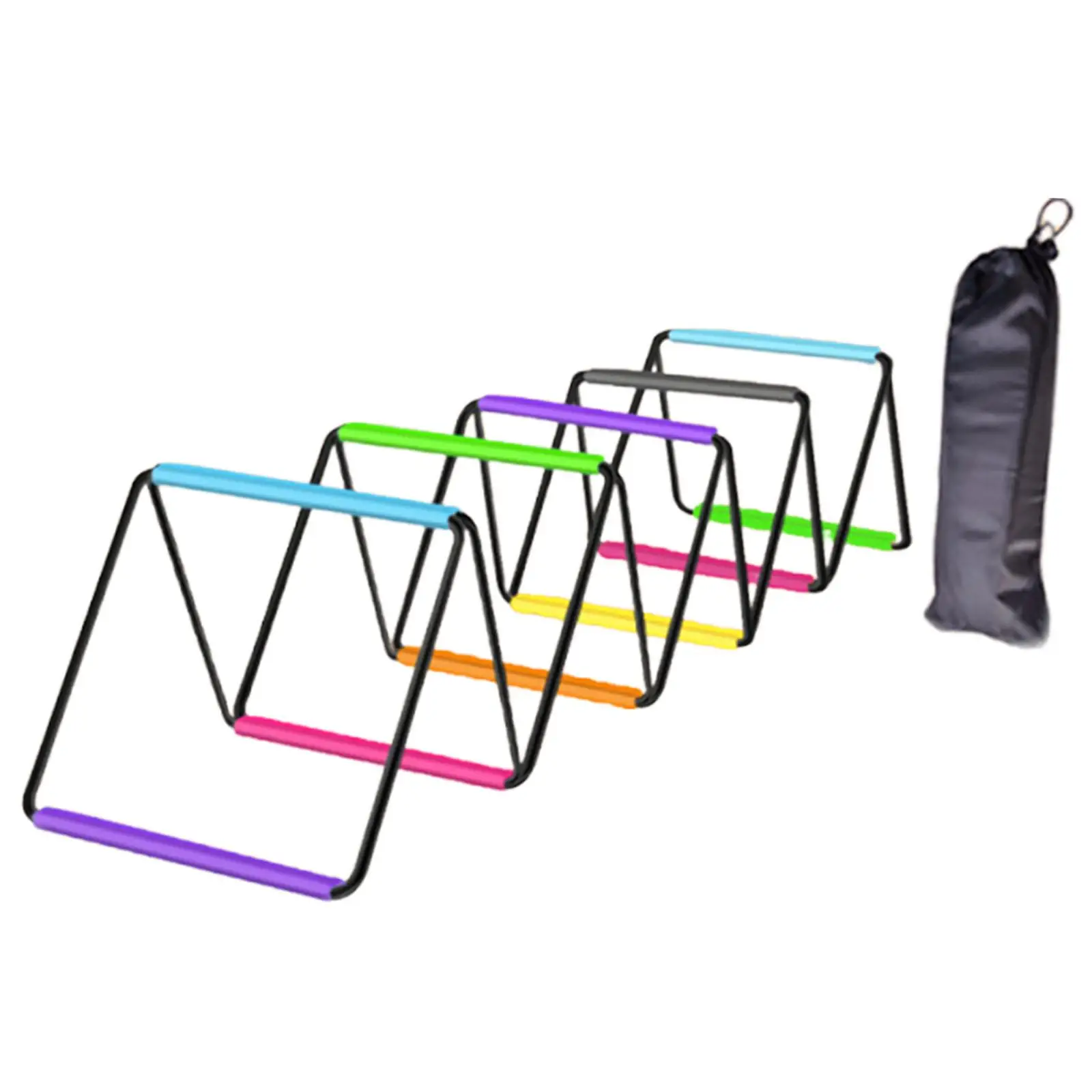 Speed and Agility Ladder with Storage Bag Compact Equipment for Versatile School Outdoor Workouts