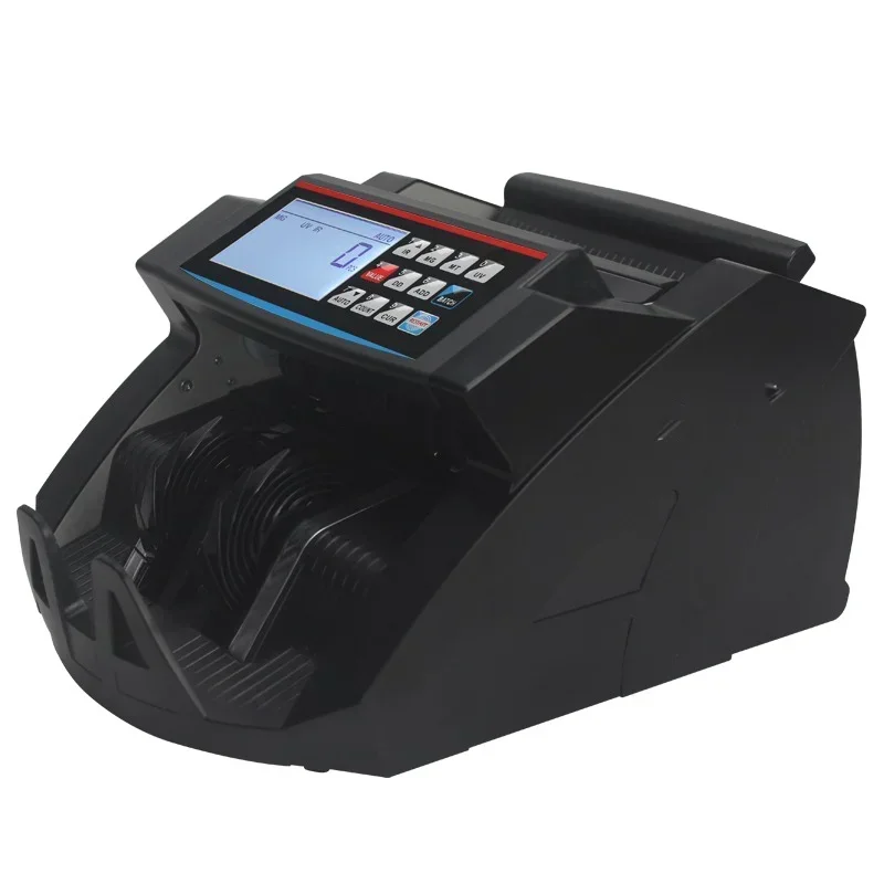 2100D Money Counting Machine Multi-currency Bank Cash Bill Counter Detector with Calculator