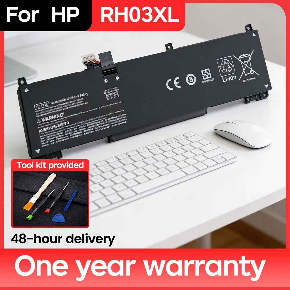 

BNN New RH03XL Laptop Battery 430 440 450 630 For HP ProBook 640 G8 Series HSTNN-DB0B UB7X IB9P Replacement IB9Q OB1T M01524-2B1