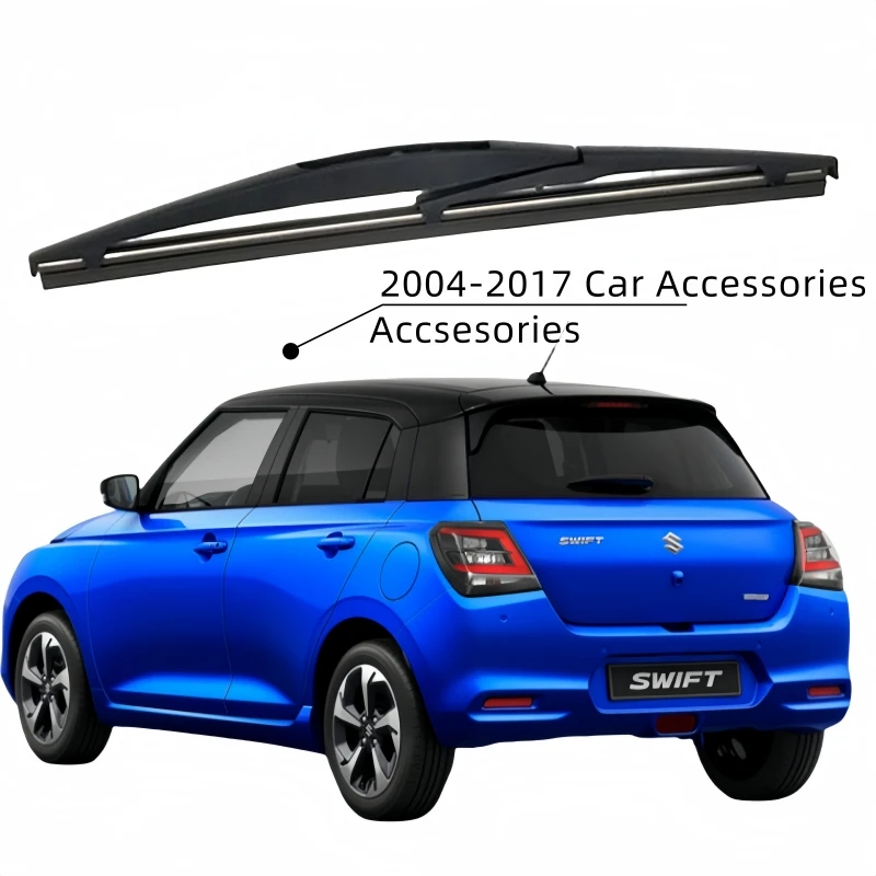 

Подходит для 2004-2017 10-дюймового очистителя заднего лобового стекла, аксессуары для щеток стеклоочистителя вокруг Suzuki Swift