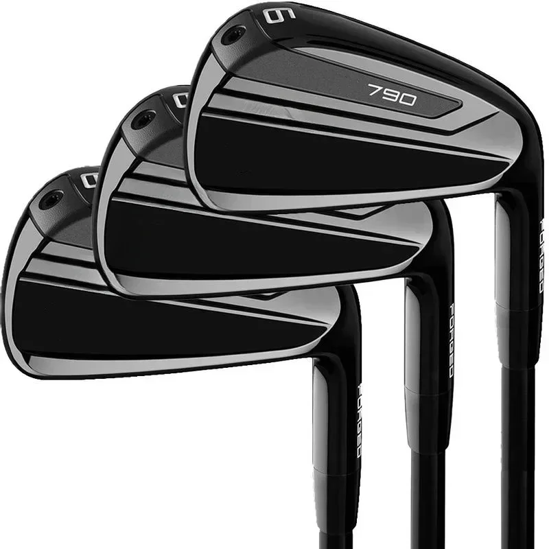 Palos de Golf de hierro negro p79.0,  eje flexible de grafito/acero con