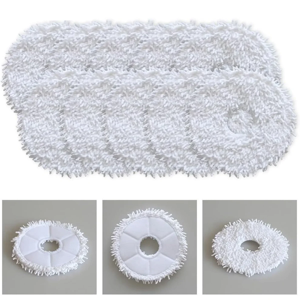 HHTL 12pcs Mop Cloth Compatible for J15 Pro Ultra Vacuum Cleaner Accessories