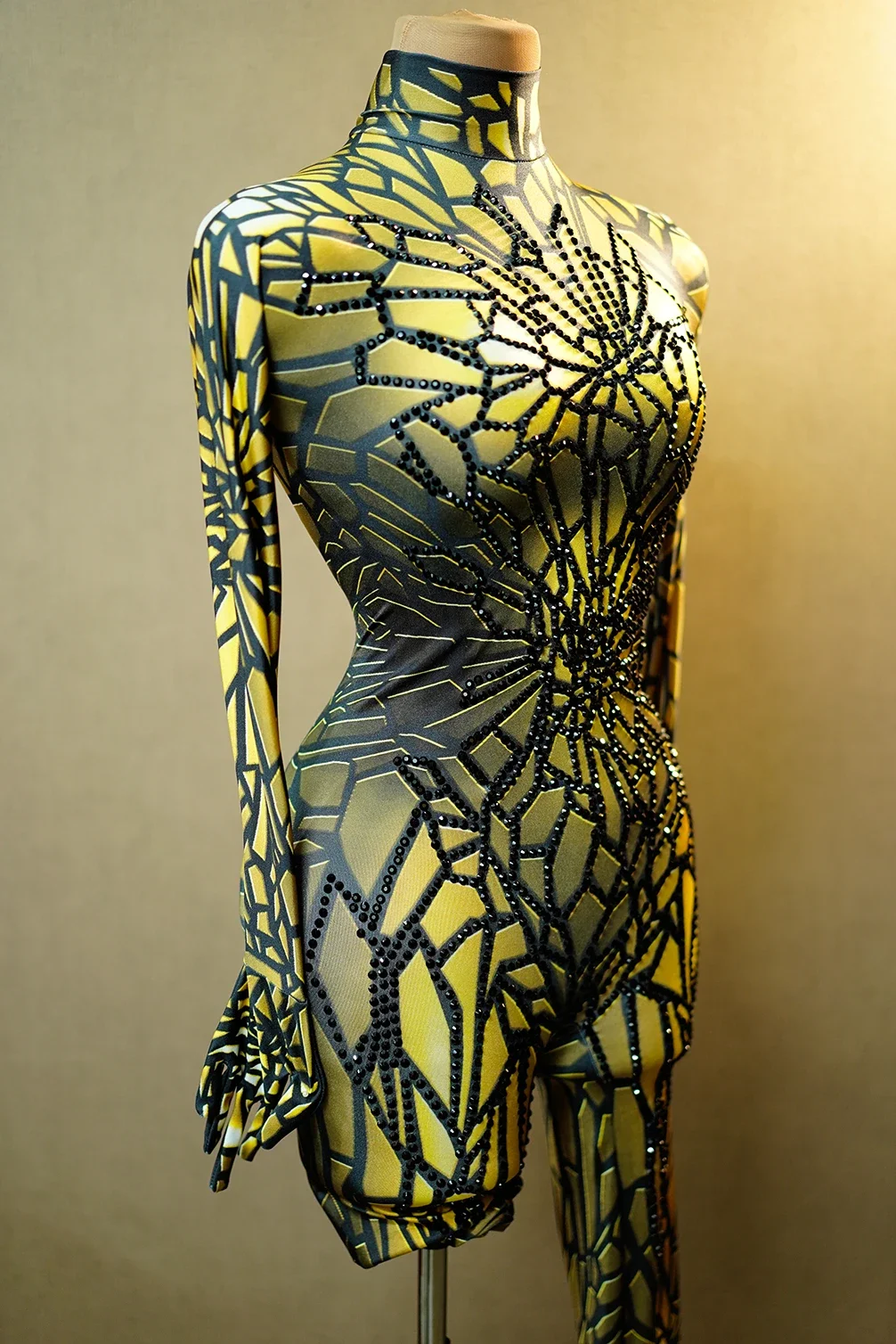 Блестящий женский комбинезон, сексуальный эластичный танцевальный боди, женская одежда для сцены, костюм на день рождения Drag iueen, 7 г