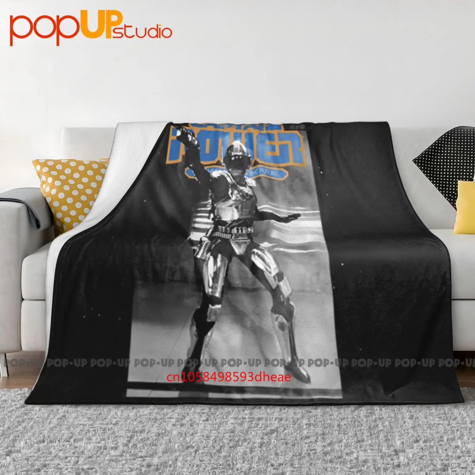 Captain Power And The Soldiers Of Future Ultra-Soft Blanket Quilt Winter Sofa Cover Bed Covers