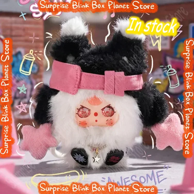 

New Baby Three Blind Box Small Size Rebellion Series Mystery Doll Collection Desktop Ornament Fashion Trend Gift New Pendant