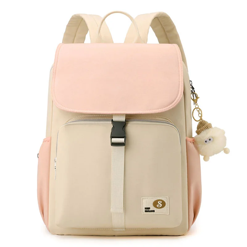 

Простая и стильная сумка для мамы, рюкзак корейской версии, портативное хранилище детских принадлежностей, сумка для мамы и ребенка.