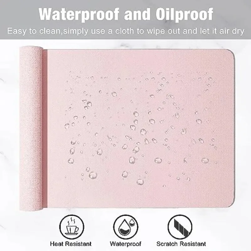 80x40cm Foldable Desk Mat Large Anti Slip Writing Pad Waterproof Art Studio Desktop Protector Extended Mouse Pad 1PCS