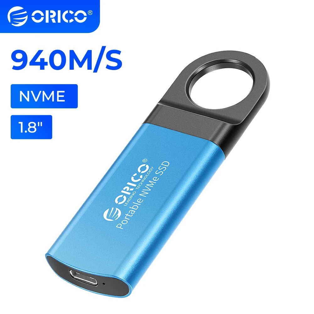 

ORICO NVME External SSD 940MB/s 1TB 128GB 256GB 512GB External Hard Drive Lightweight SSD USB 3.1Type- C SSD