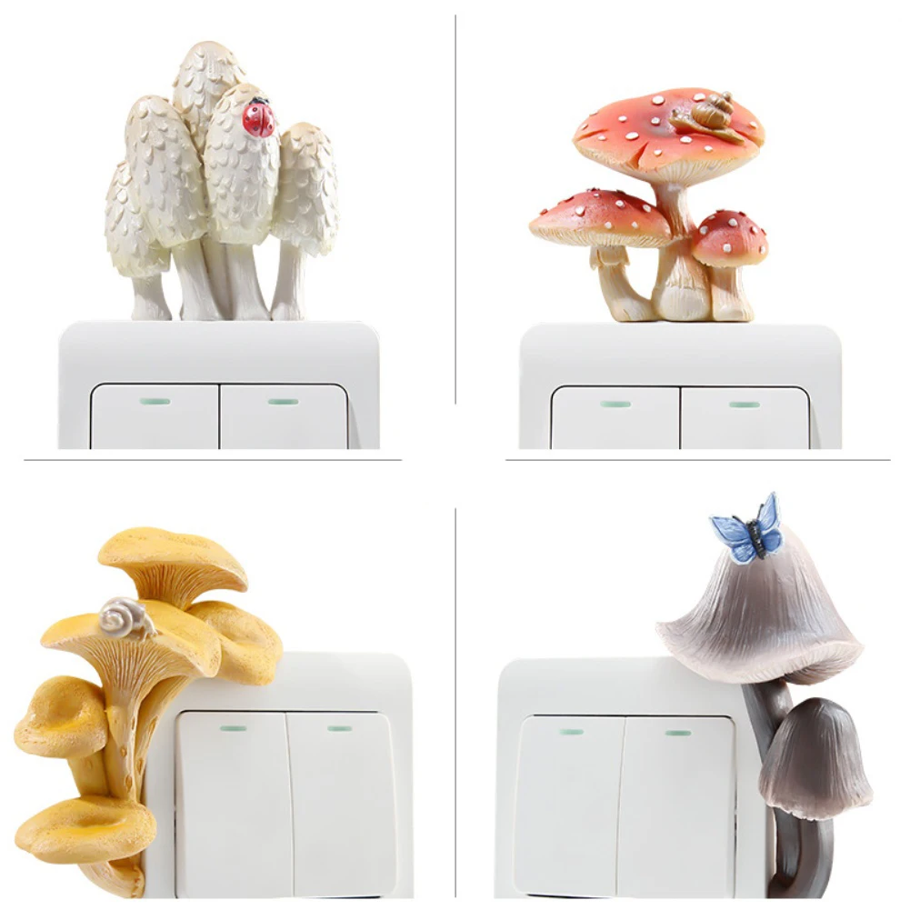 Color As Shown Floral Switch Plate Decorative Electrical Outlet Cover Resin Cover Plate Outlet Cover Plate Easy Installation