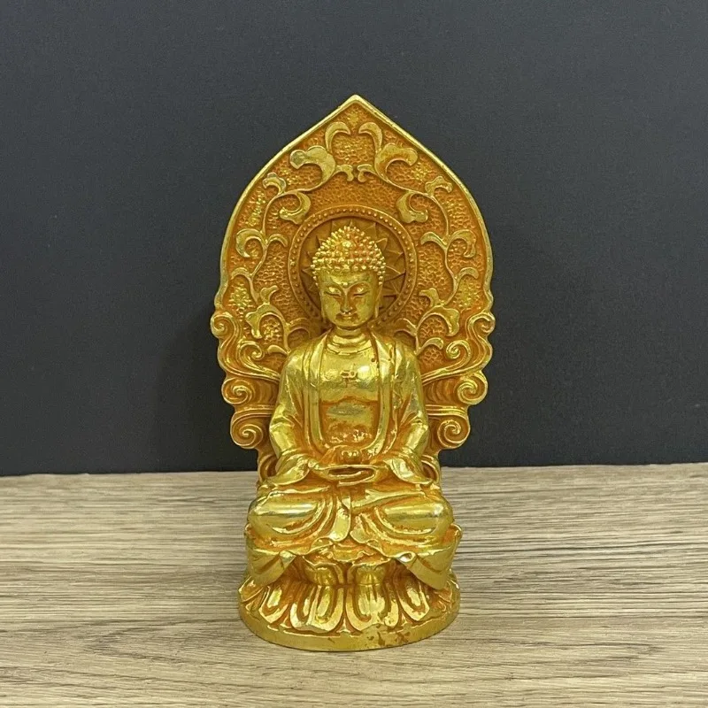

Buddhist Supplies Tibetan Shakyamuni Buddha Statue Buddha Shrine Devotional Decorative Sculpture Feng Shui Ornaments Home Decor