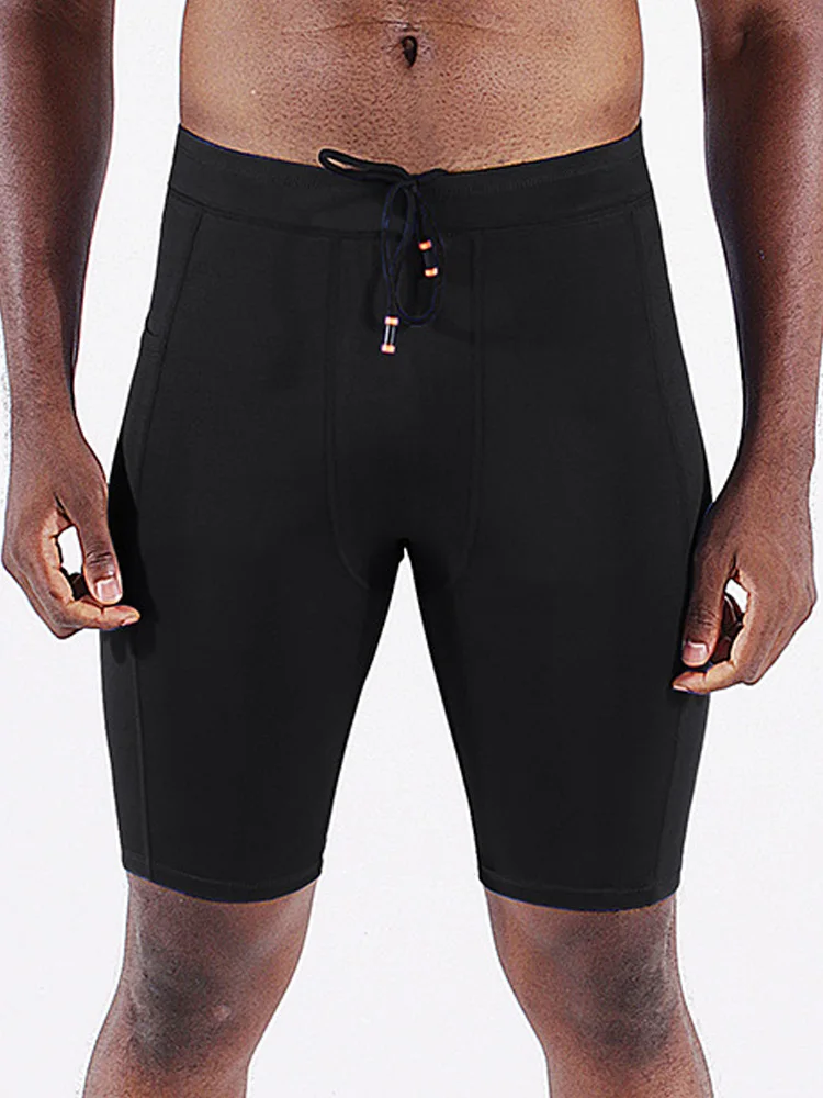 Mens Gym Fitness Compression Workout Shorts 2026 Fashion Stretch Quick Dry Pockets Athletic Tights Running Casual Shorts Man