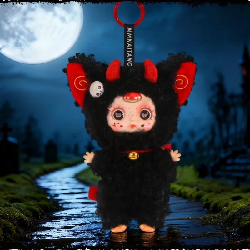 Night Elf Party Series Blind Box Mm Suger Baby Halloween Holiday Christmas Ghost Devil Doll Element Pumpkin Trendy Toy Gift