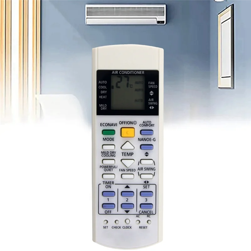 RISE-Vervang A75C3706 A/C Afstandsbediening Forpanasonic Airconditioner A75C3208 A75C3706 A75C4543 A75C3708 A75C3300