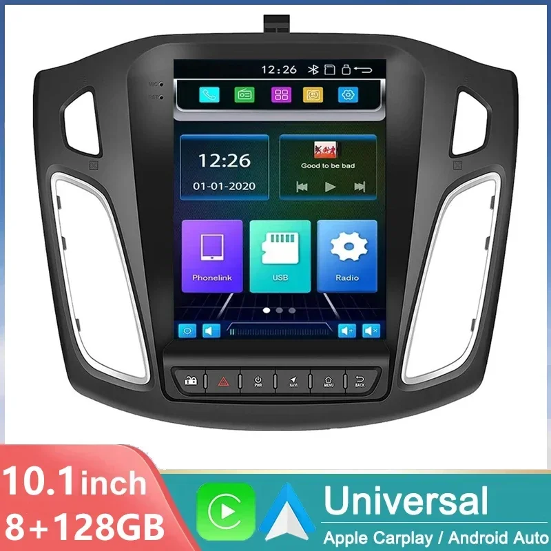 

2Din Android 13 Car Stereo Radio Multimedia Video Player For Ford Focus 3 Mk 3 2011 - 2019 GPS Navigation Carplay 2 din 8G+128G