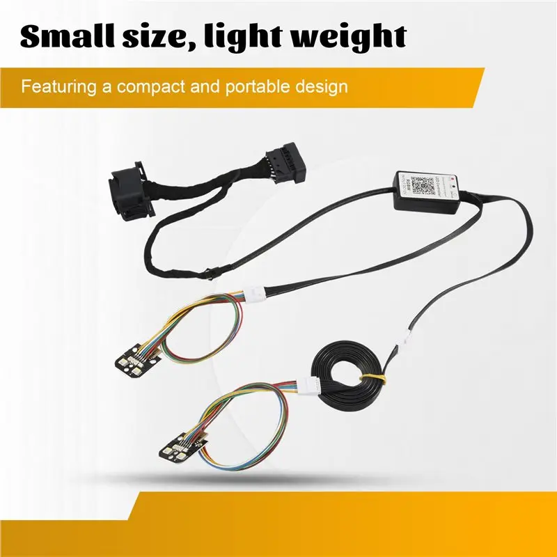 A19F-DRL Module RGBW LED Boards For BMW X3 Pre LCI G01 X4 G02 X3M F97 Pre 2018-2021 RGB Multicolor Daytime Running Lights