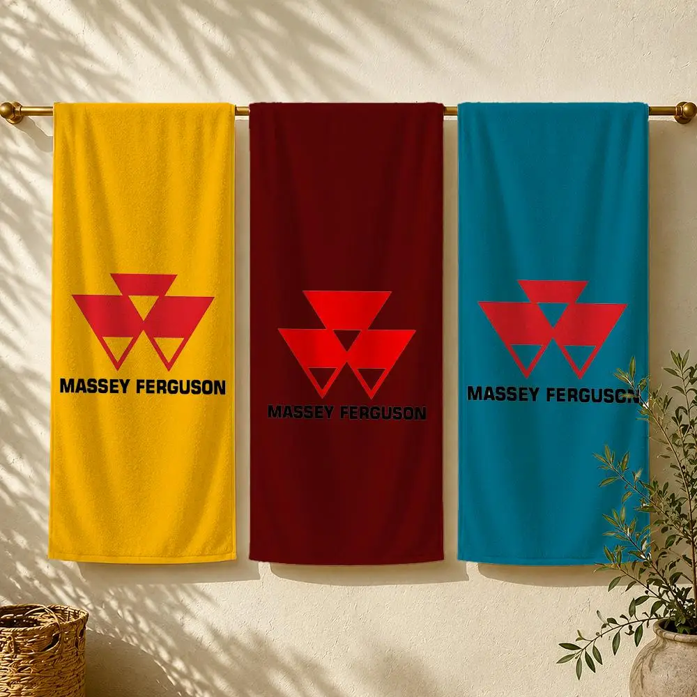 Vehicle Brand M-Massey Ferguson Towel Towel beach towel, quick drying absorbent bath towel for Swim,Gym,Camping,Outdoor hot