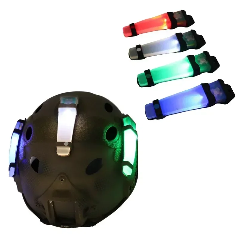 Tactical FMA Helmet Light Blue Green Red IR Strobe Waterproof Outdoor Survival Safety Signal Flash LAMP