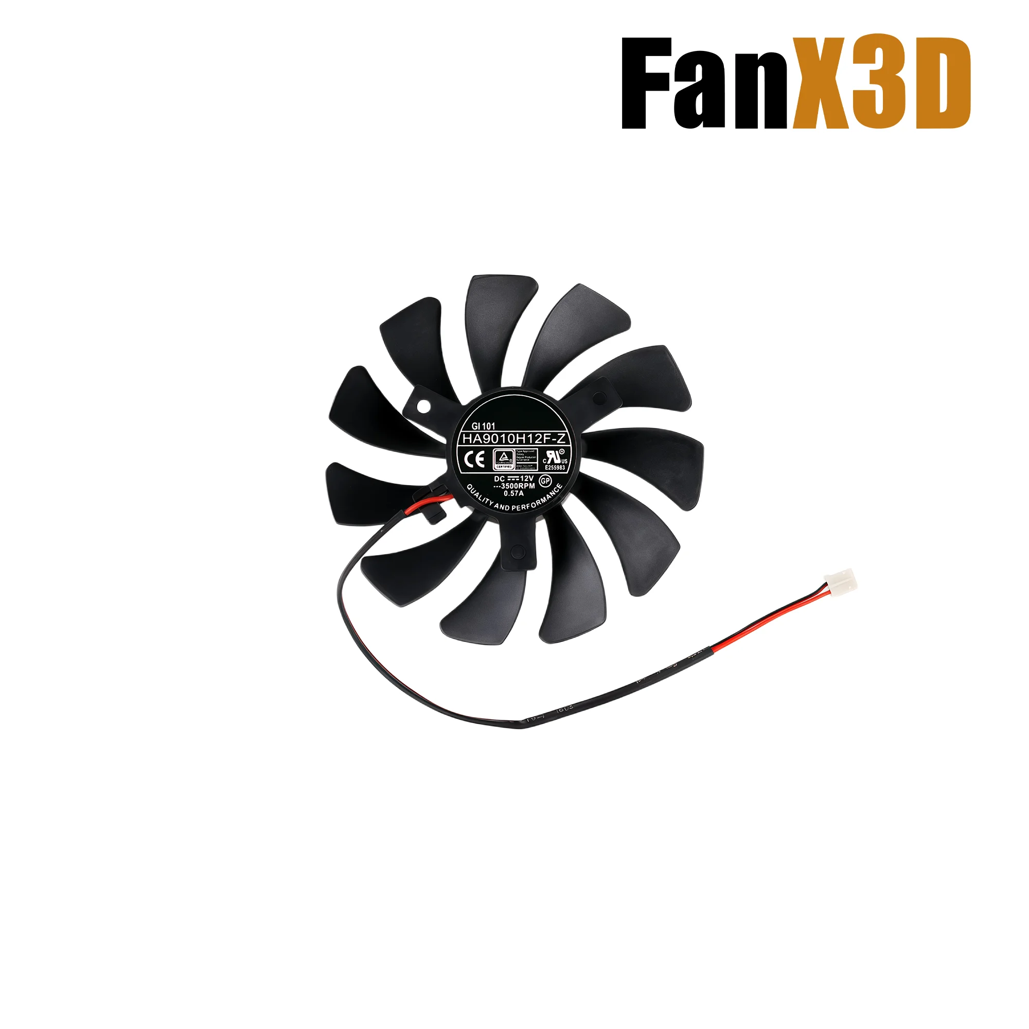 85MM HA9010H12F-Z Application Scenarios For MSI GeForce GTX 1050 1050Ti OC Graphics Video Card Cooling Fan