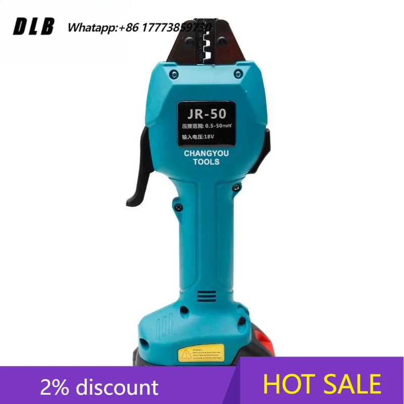 DLB for Battery-powered hydraulic crimping tools for wind and solar systems