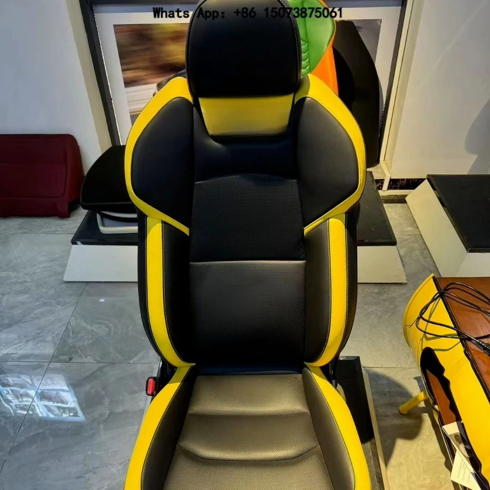 Car Accessory Sports Seats for Model Y Upgrade Sponge Leather Cover Customization Racing Bucket Seat