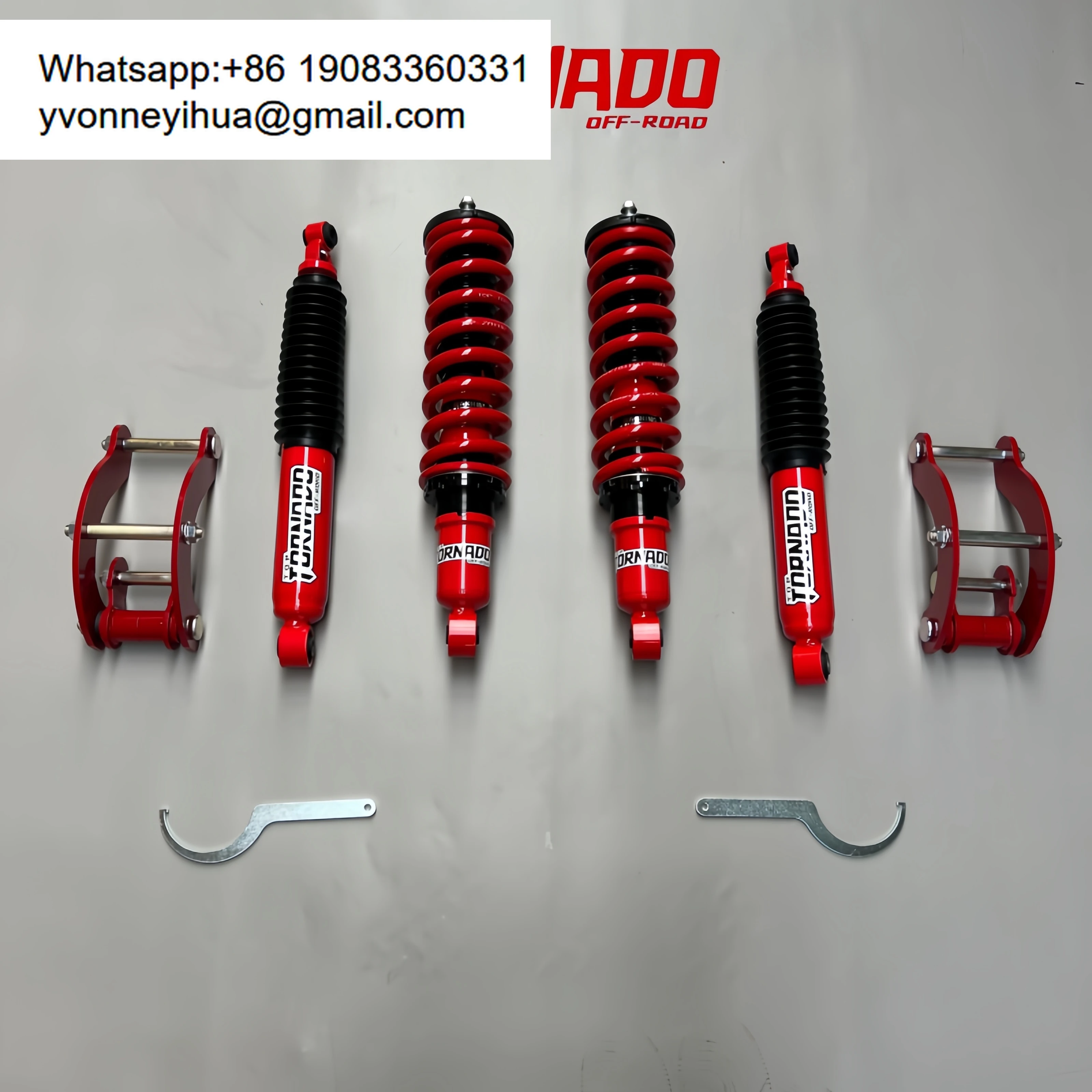 2-inch Heavy-duty Off-road Suspension Lift Kit PRO FOR MAXUS LDV T60, Large Barrel Shock Absorber Off-road Suspension Lift Kit.