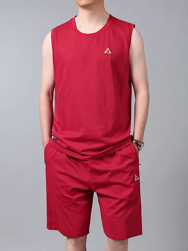 

Loose Fit Ice Oxygen Cotton Baskeall orm Men's Svel Zipper orts Running Fitn Training Sportswear Set round Ne