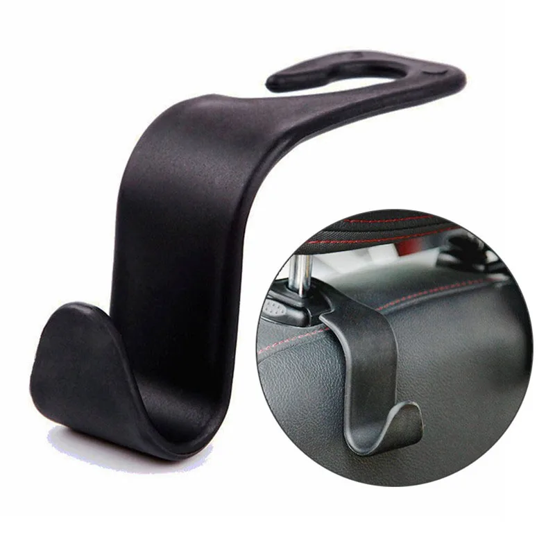 Universal Auto Seat Headrest Hook Storage Hanger Car Vehicle Hooks Back Seat Organizer Holder Clip Car Interior Accessories