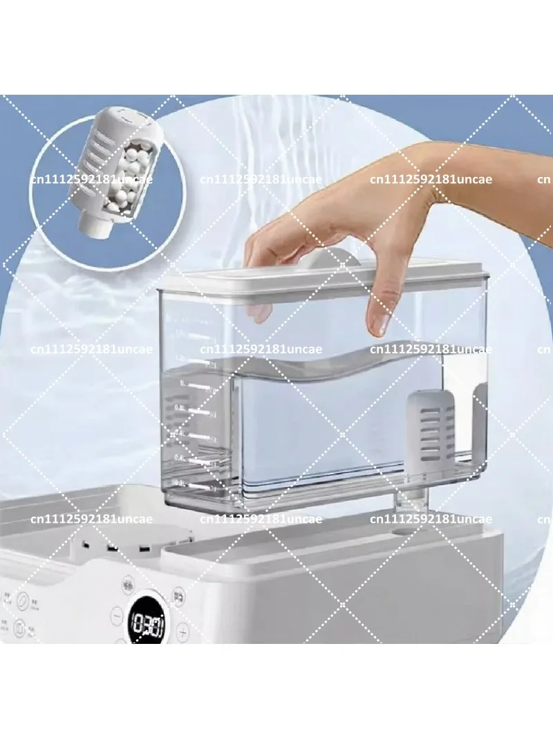 Electric Food Steamer with Water Tank, 3-Tier Multifunctional Cooker for Simmering, Steaming, and Cooking, Home Breakfast Maker