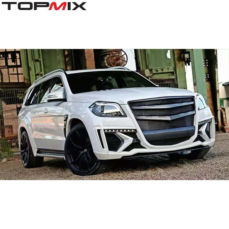 For Mercedes-Benz GL 350/400/500/63/450/550 (2013-2015) LARTE-Style Body Kit (Bumper, Fender, Rear Bumper Lower Lip)